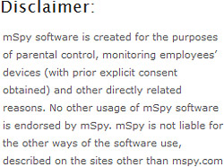 Disclaimer
